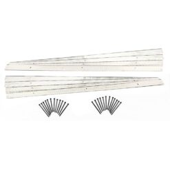 ProFlex 48 ft. x 0.18 in. x 4 in. Mill (Silver) Aluminum Edging Kit