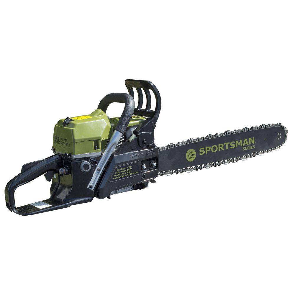 Sportsman 20 in. 52 cc 2-Stroke Rear Handle Gas Chainsaw