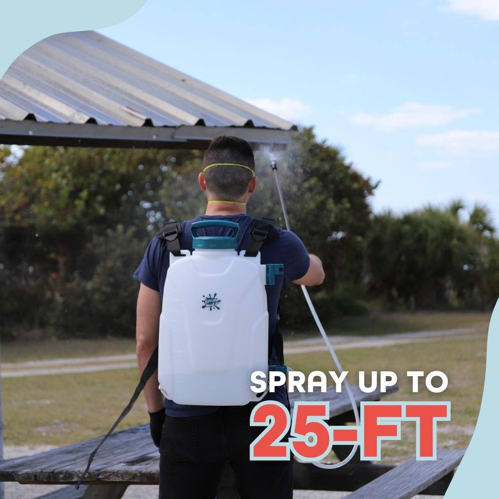 SPRAYMATE Tornado 4 Gal. 18-Volt Battery-Powered Backpack Sprayer