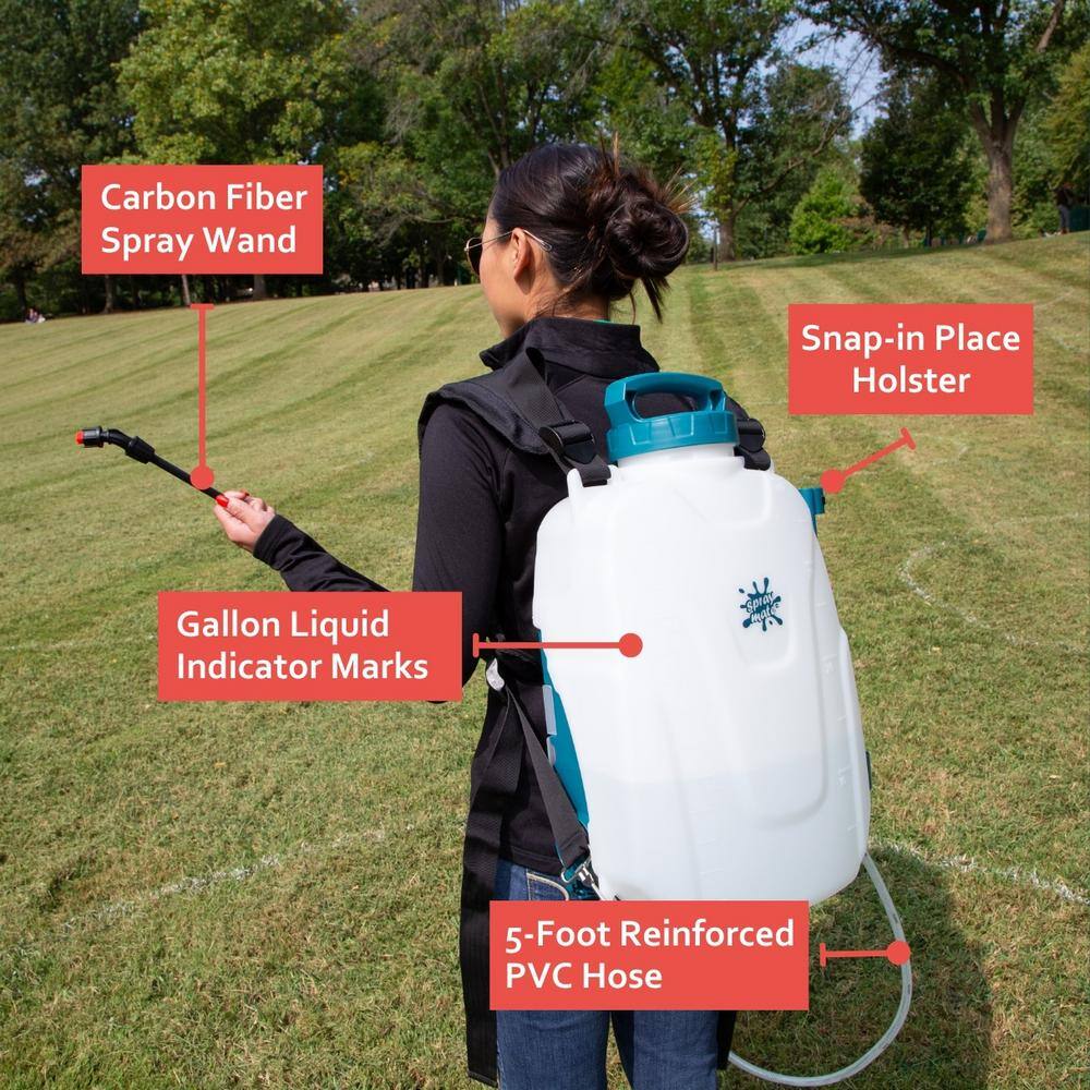 SPRAYMATE Tornado 4 Gal. 18-Volt Battery-Powered Backpack Sprayer