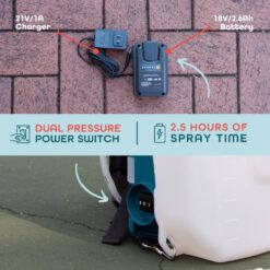 SPRAYMATE Tornado 4 Gal. 18-Volt Battery-Powered Backpack Sprayer