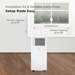 TCL 5,000 BTU Smart Portable Air Conditioner, Fan and Dehumidifier, 150 sq. ft., Ultra-Compact Design