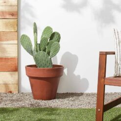 Arcadia Garden Products Traditional 21-1/2 in. x 20 in. Terra Cotta PSW Pot