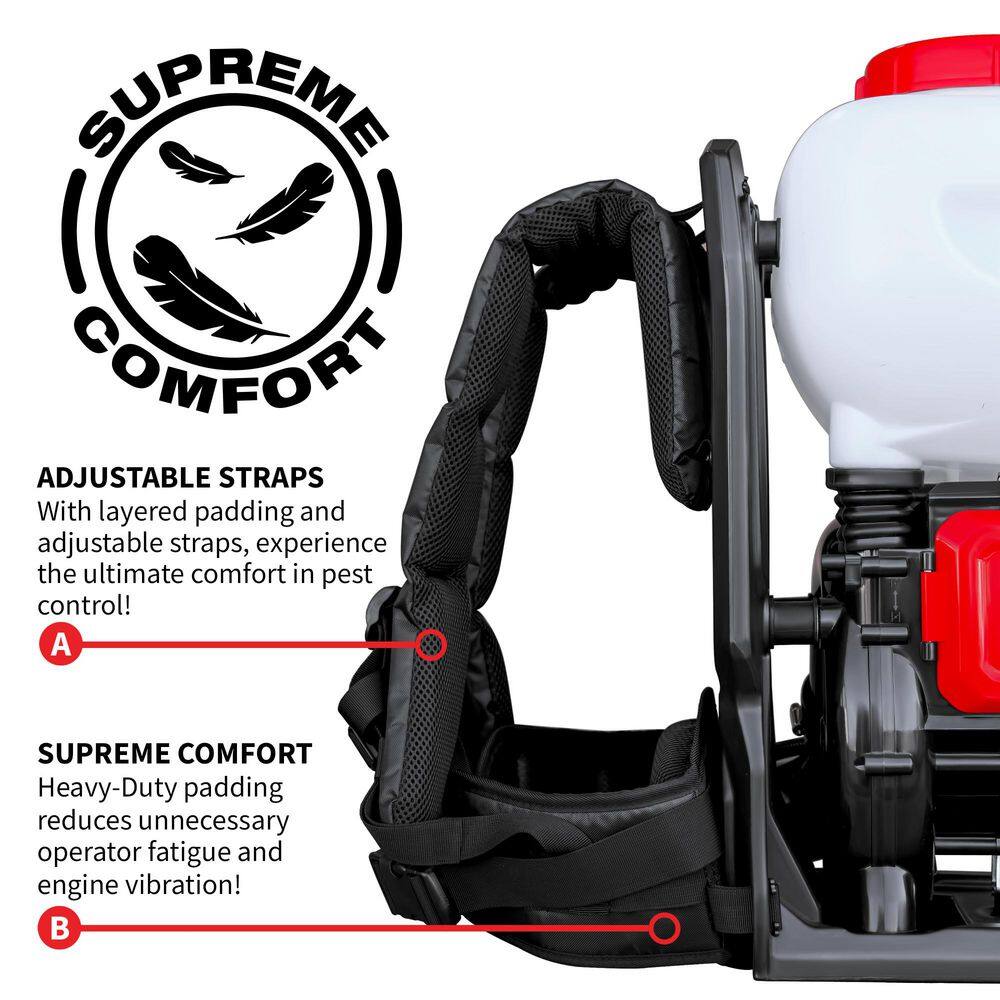 Tomahawk Power 4 Gal. Battery Powered Backpack Mosquito Fogger Sprayer 36V for Pest Control Ticks, Fleas, Flies, and Mosquitoes