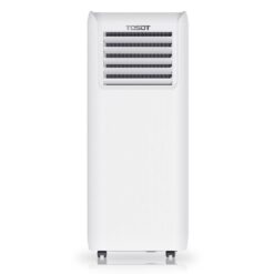 Tosot AOVIA 9,500 BTU (6,000 BTU SACC) Portable Air Conditioner Cools 300 sq. ft. with Dehumidifier and Fan in White