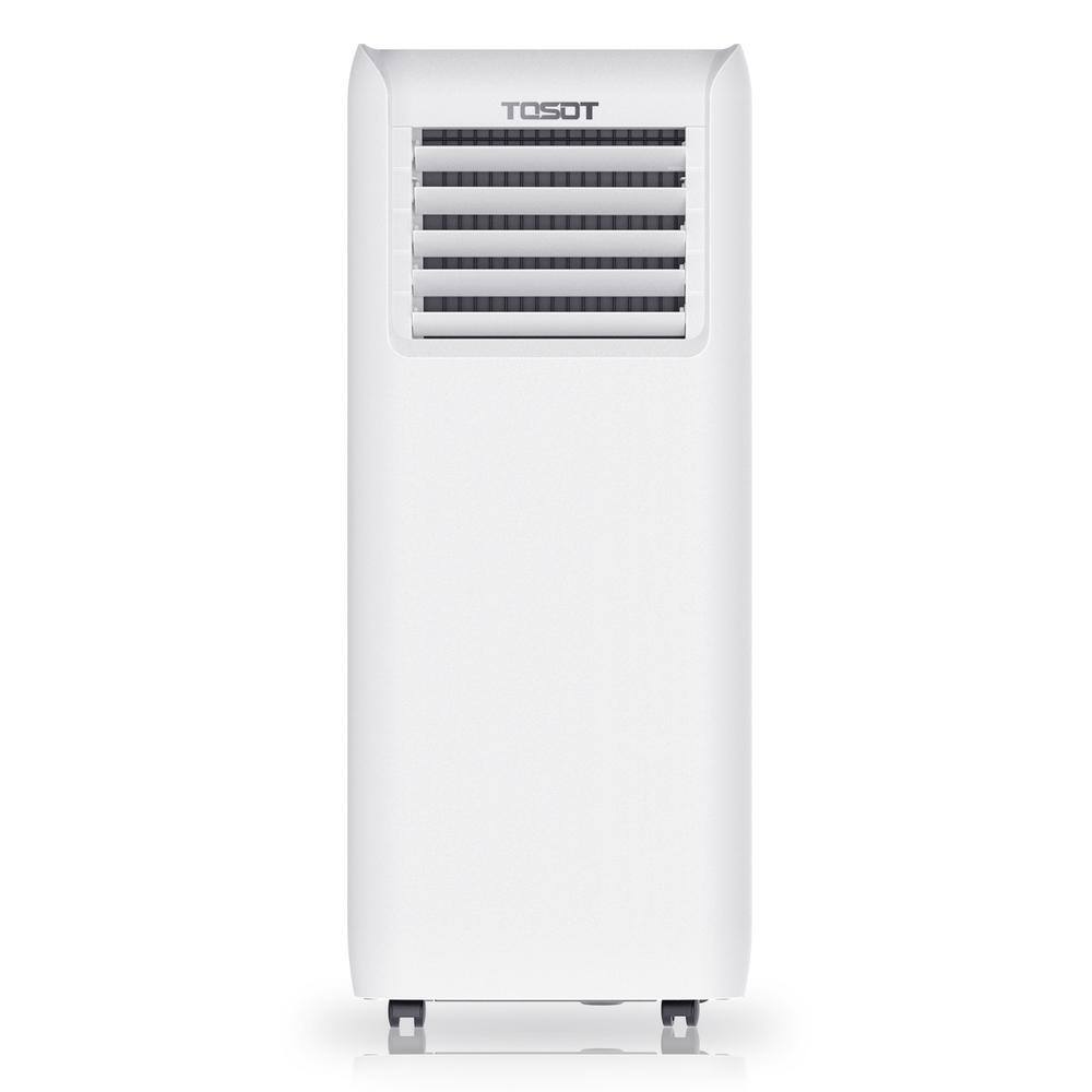 Tosot AOVIA 9,500 BTU (6,000 BTU SACC) Portable Air Conditioner Cools 300 sq. ft. with Dehumidifier and Fan in White