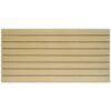 GarageEscape 2 ft. x 4 ft. Paintable Slatwall Easy Panel (2-Piece per Box)
