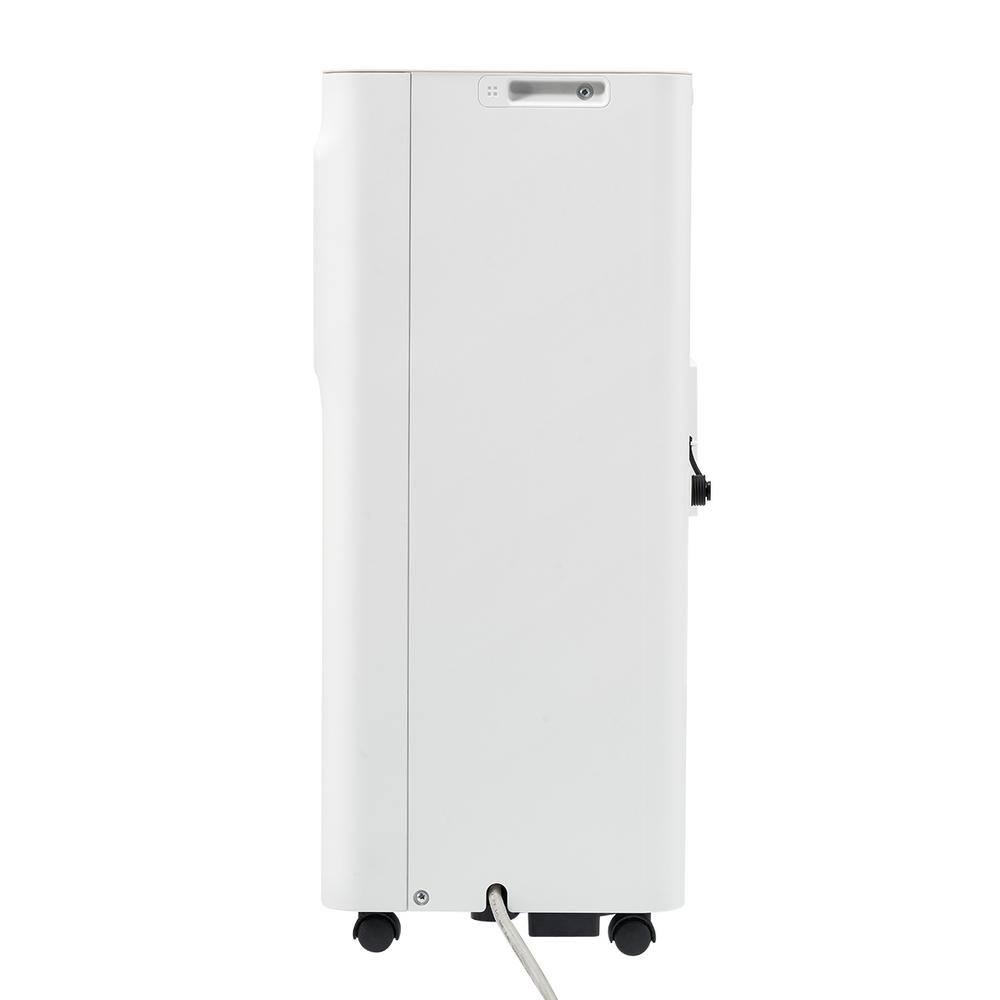 Vissani 5,000 BTU 115-Volt 3-in-1 Portable Air Conditioner Unit Cools up to 150 sq. ft. with Dehumidifier and Remote in White