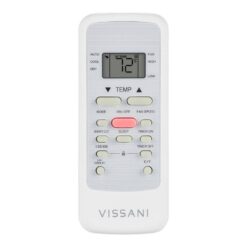 Vissani 6,000 BTU 115-Volt 3-in-1 Portable Air Conditioner for 250 sq. ft Rooms in White, Powered by Hubspace