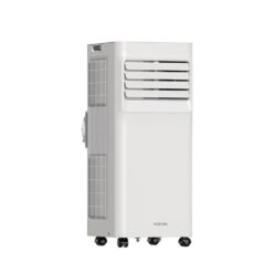 Vissani 6,000 BTU 115-Volt 3-in-1 Portable Air Conditioner for 250 sq. ft Rooms in White, Powered by Hubspace