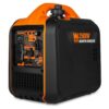 WEN 2500-Watt Recoil Start Gas-Powered Inverter Generator, Quiet, Portable, and Lightweight with Fuel Shut Off, CO Watchdog