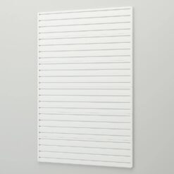 Flow Wall Modular Garage Wall Storage Panels in White