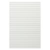 Flow Wall Modular Garage Wall Storage Panels in White