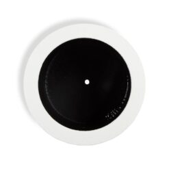 PolyStone Planters Baja Round 23 in. x 19 in. White Composite Planter