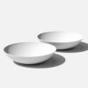 Veradek Lane Bowl 32 in. White Plastic Round Planter (2-Pack)