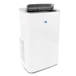 Whynter 10,000 BTU Portable Air Conditioner Cools 500 sq. ft. with Dehumidifier, Remote, and Filter in White