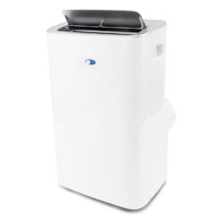 Whynter 10,000 BTU Portable Air Conditioner Cools 500 sq. ft. with Dehumidifier, Remote, and Filter in White