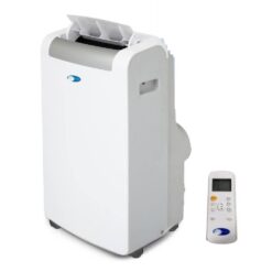 Whynter 10,300 BTU Portable Air Conditioner Cools 500 sq. ft. with Dehumidifier, Remote, and Filter in White