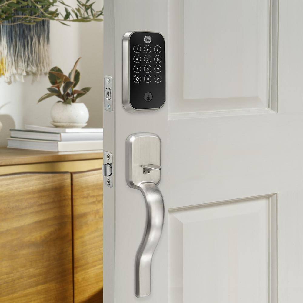 Yale Assure Lock 2; Smart Door Lock with WiFi and Touchscreen Keypad; Satin Nickel