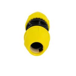 HOME-FLEX Underground 1/2in IPS New Install Kit (1)1/2inx100ft Pipe, (2)1/2in Couplers, (2)1/2in Meter Risers, Gas Line Detection