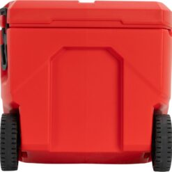 DSG Victory 65 Quart Hard Cooler with Wheels - Red