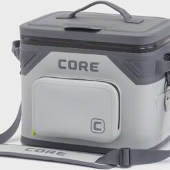 CORE CLIMAKEEP Magnetic 18-Can Soft Cooler - Grey