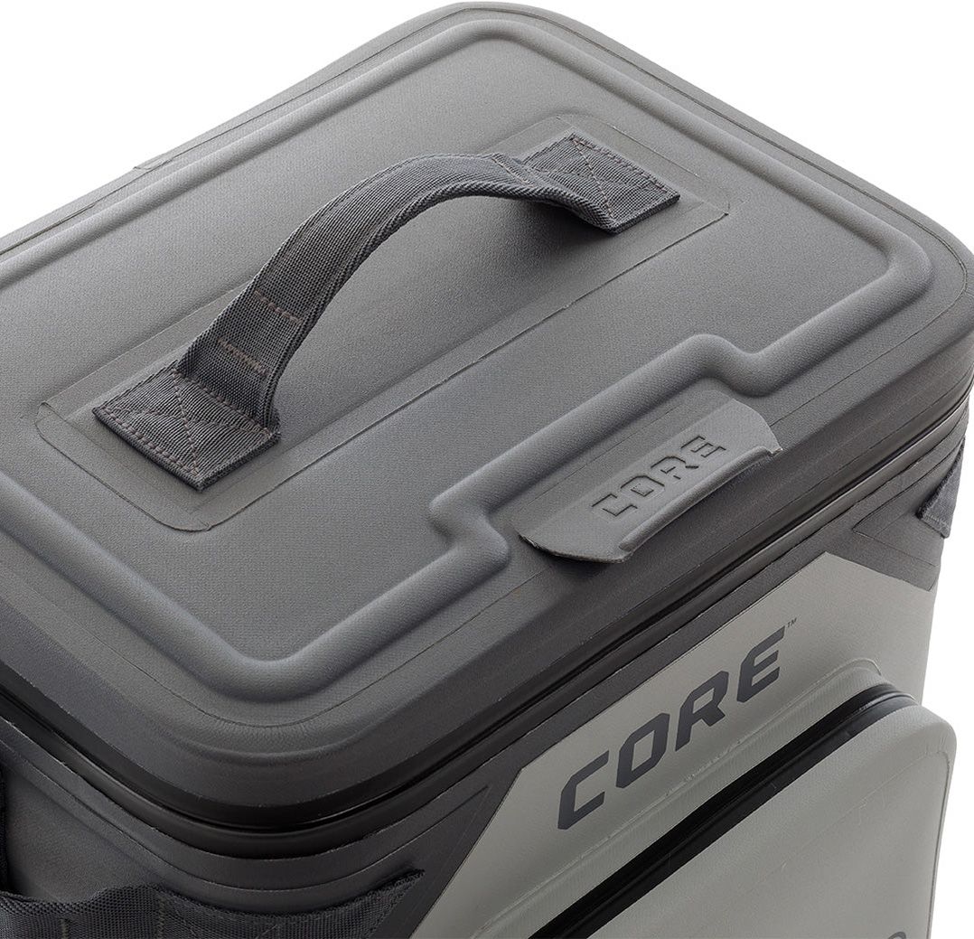 CORE CLIMAKEEP Magnetic 18-Can Soft Cooler - Grey