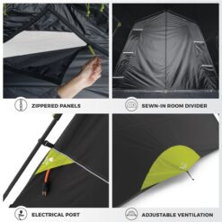 Core Equipment Instant Blockout Cabin 9 Person Tent