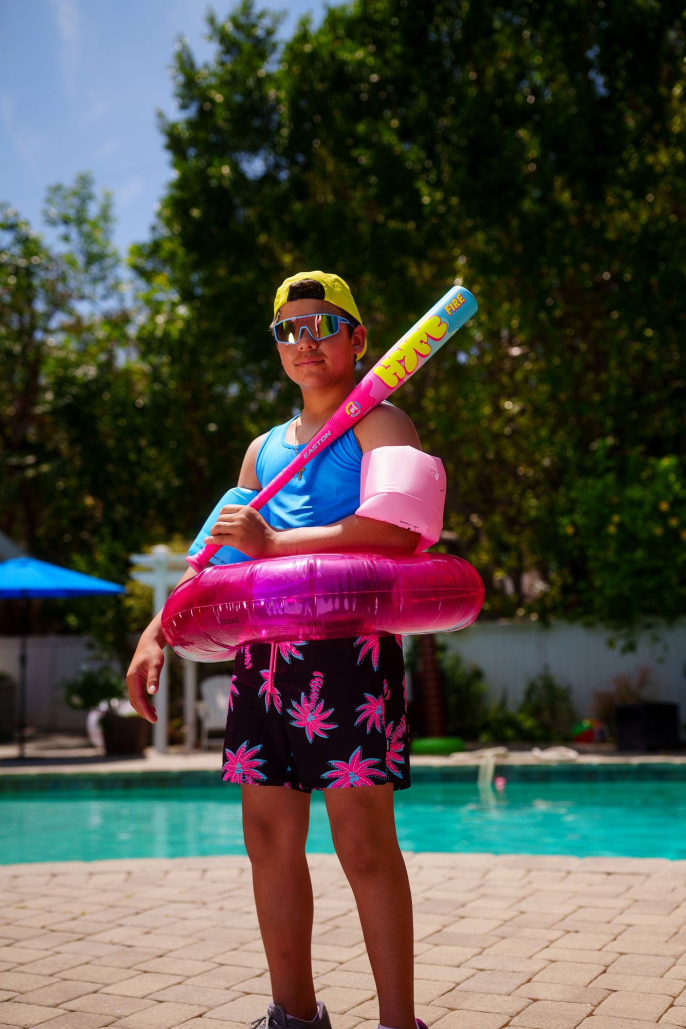 Easton Hype Fire Pool Party 2¾" USSSA Bat (-10) 27"