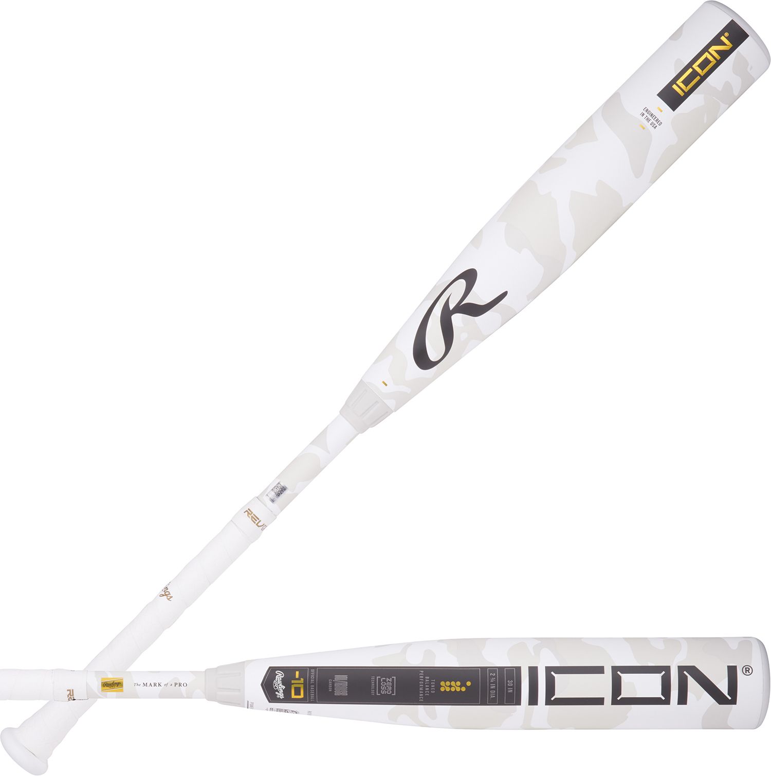 Rawlings Icon 2¾" USSSA Bat 2025 (-10) 27" - 17oz