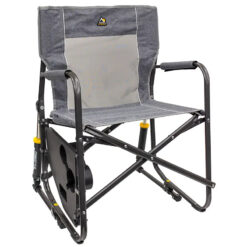 GCI Freestyle Rocker with Side Table, Heathered Pewter