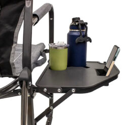 GCI Freestyle Rocker with Side Table, Heathered Pewter