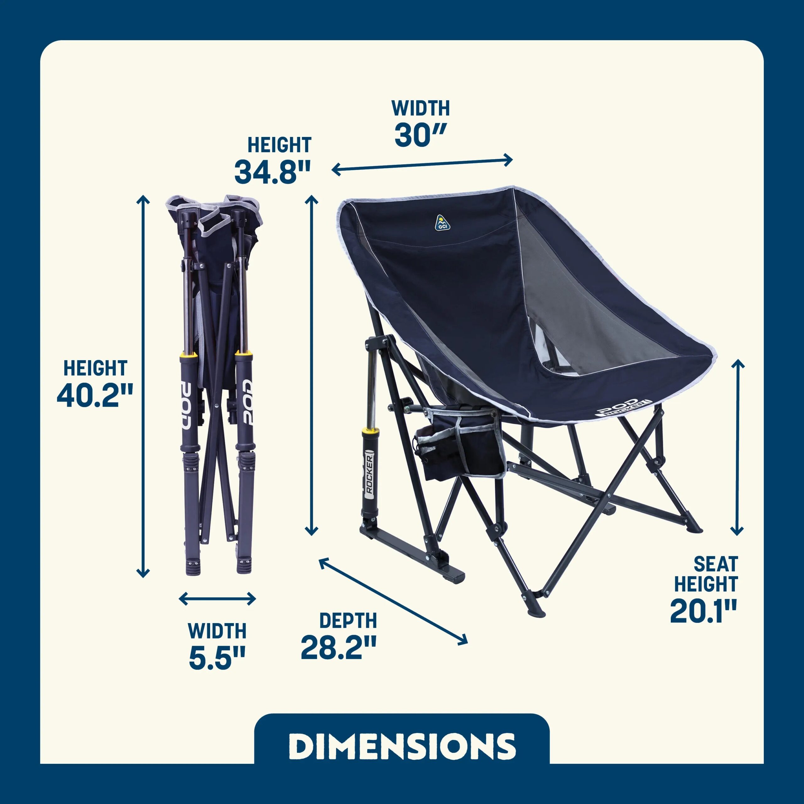GCI Pod Rocker, Indigo