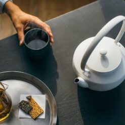 BALMUDA MoonKettle | Electric Kettle with Temp Control (122°F - 212°F) | HOLD & Keep Warm | White