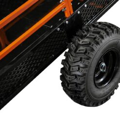 Impact IMPLEMENTS 1500lb Utility Cart Cargo Trailer with Solid Steel Floor