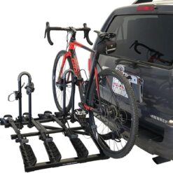 Hollywood Racks Destination 4 Hitch Bike Rack, Lightweight, Black