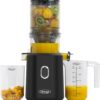 Omega Cold Press Juicer Time Saving Series Slow Masticating, Black
