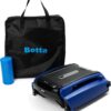 Betta SE Solar-Powered Robotic Automatic Pool Skimmer Cleaner with Carrying and Storage Bag (Blue)