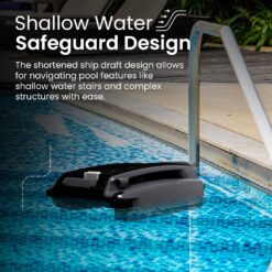 Betta SE Plus – Solar-Powered Robotic Pool Skimmer