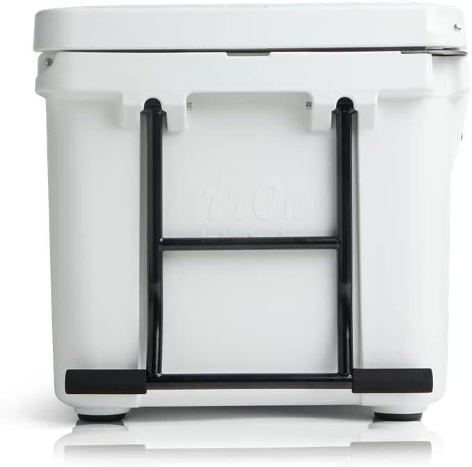 Blue Coolers Ark Series 100-110 Quarts, Roto-Molded Ice Cooler | Large Ice Chest Holds Ice up to 10 Days | Arctic White