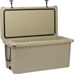 Coastland Delta Series Rotomolded Coolers, Premium Everyday Use Insulated Cooler, Tan