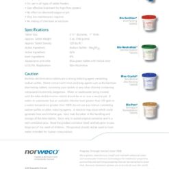 Norweco Bio-Max Dechlorination Tablets 48lb - 92% Sodium Sulfite