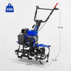 BILT HARD 99cc 4-Cycle Engine Gas Powered Tiller Cultivator