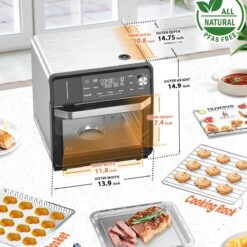 Nuwave Combi Steam Oven, 16Qt All-in-One Stainless Steel Multi-Cooker