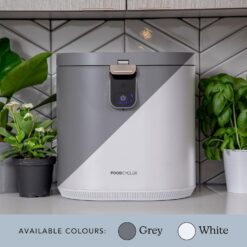 Eco 5 Award-Winning Kitchen Food Recycler | Indoor Composter Bin Alternative | White
