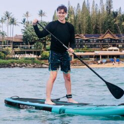 Skatinger 11'x34'' Extra Wide Inflatable Paddle Board, Up to 420lbs Stand-up Paddle Boards for Adults, Stable SUP