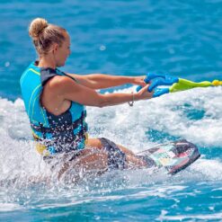 ZUP Kneeboard with Adjustable Padded Strap with Comfortable EVA Foam Pad, Ideal for Watersports and Knee Boarding, 50” x 20”