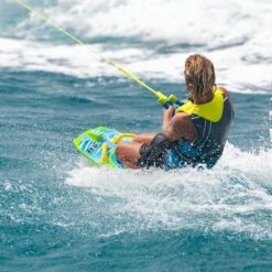 ZUP Kneeboard with Adjustable Padded Strap with Comfortable EVA Foam Pad, Ideal for Watersports and Knee Boarding, 50” x 20”