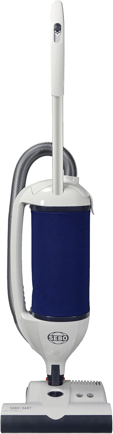 Sebo 9855AM Dart Upright Vacuum w/ET-1 Power Head (Arctic White)