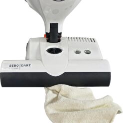 Sebo 9855AM Dart Upright Vacuum w/ET-1 Power Head (Arctic White)